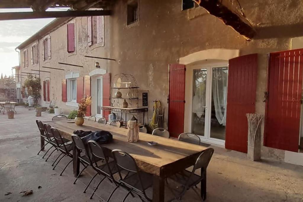 Chambre D'Hotes Manon - Domaine Les Peupliers - Lagnes Esterno foto